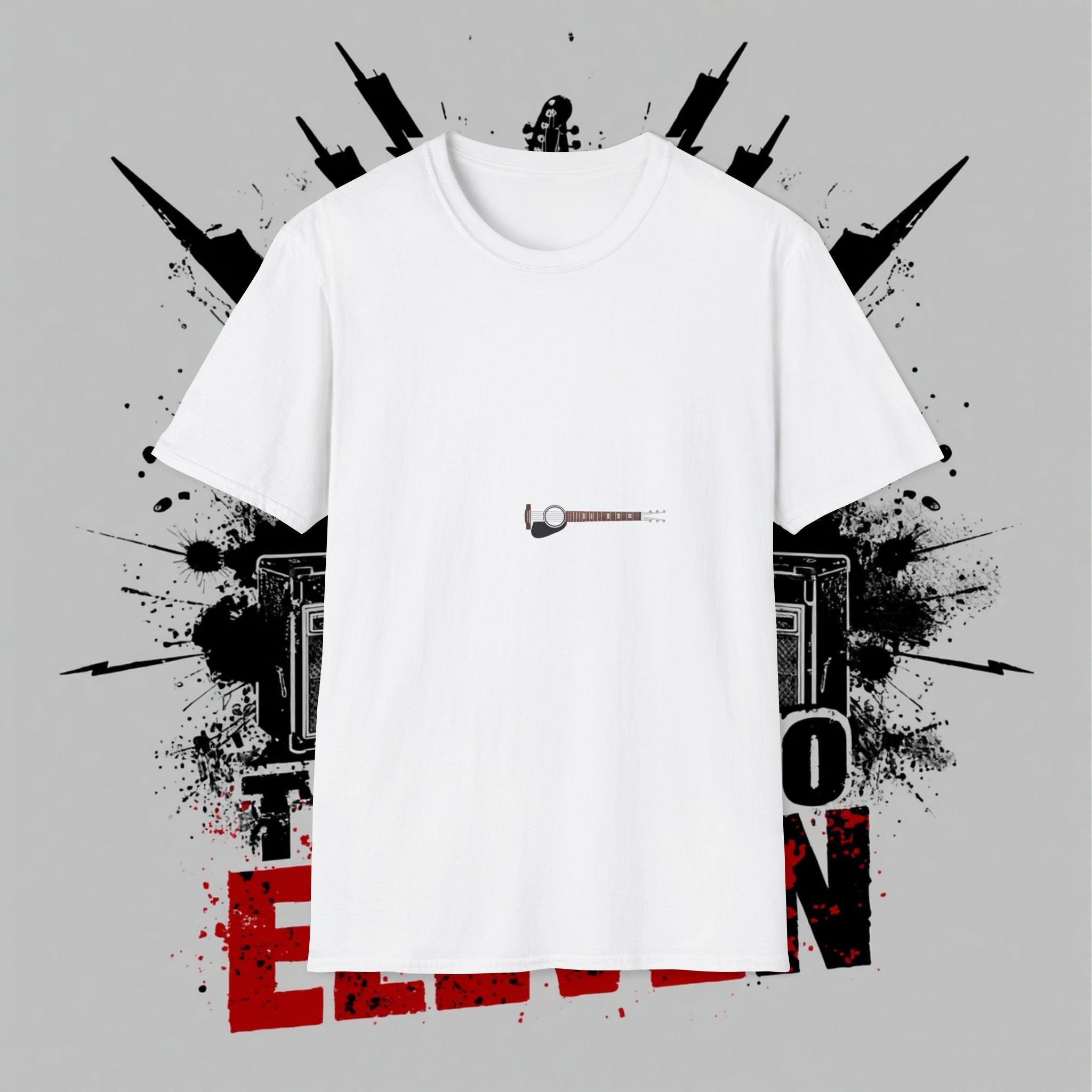 Turn It To Eleven Guitar T-Shirt — Retro Rock Amp Graphic Tee