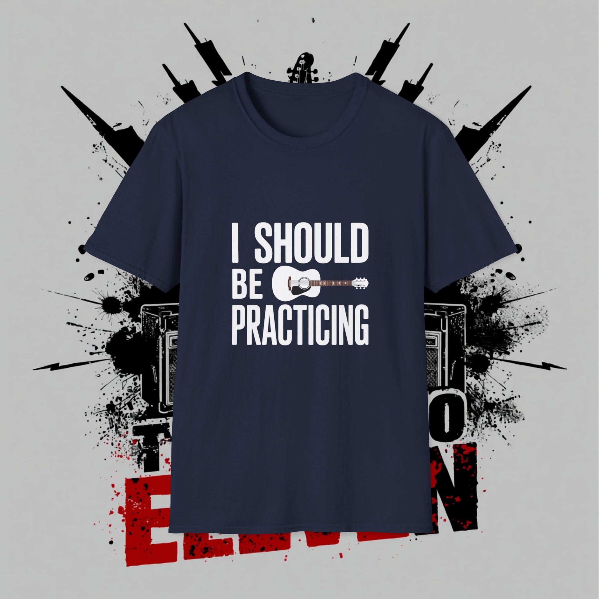 Turn It To Eleven Guitar T-Shirt — Retro Rock Amp Graphic Tee