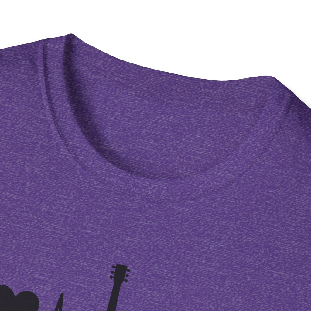 Heartbeat Guitar Music T-Shirt