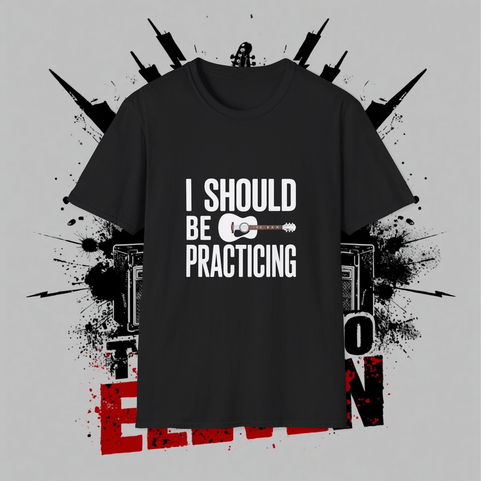 Turn It To Eleven Guitar T-Shirt — Retro Rock Amp Graphic Tee
