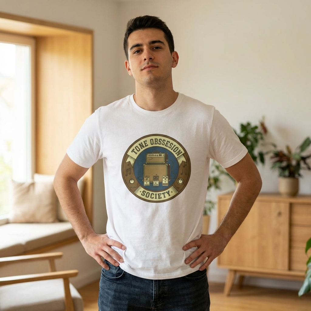 Guitarist Obsession with the Perfect Tone T-Shirt | Musician Tee